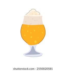 caricatura de copo de cerveja de plástico. alça de metal, espuma fria, refrescante cervejaria de plástico sinal de copo de cerveja.