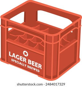 Caja de almacenamiento de licor de cerveza de plástico