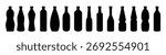 plastic bottle clipart vector design illustration isolated