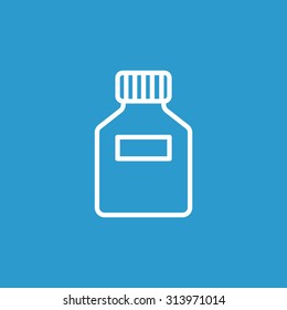 Plastic bottle icon