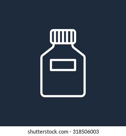 Plastic bottle icon