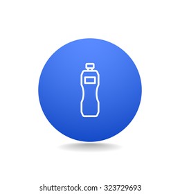 Plastic bottle icon
