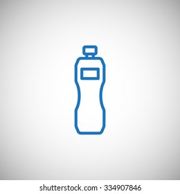 Plastic bottle icon