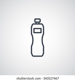 Plastic bottle icon