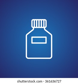 Plastic bottle icon