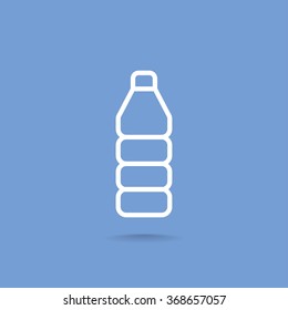 Plastic bottle icon