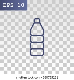 Plastic bottle icon