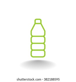 Plastic bottle icon