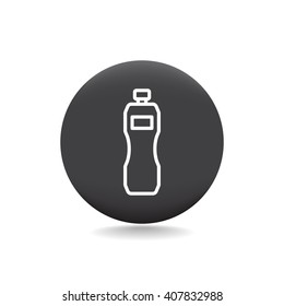 Plastic bottle icon