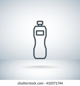 Plastic bottle icon
