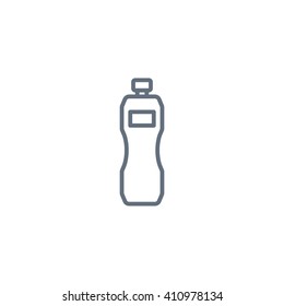 Plastic bottle icon