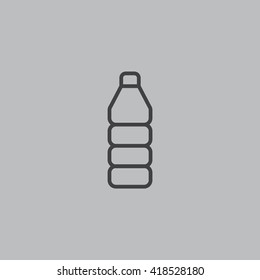 Plastic bottle icon