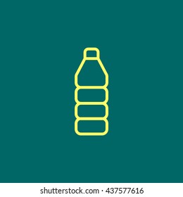 Plastic bottle icon