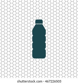 Plastic bottle icon 
