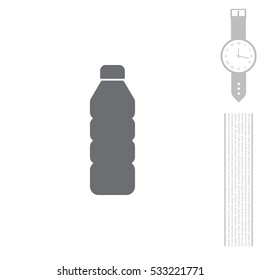 Plastic bottle icon 