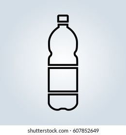 Plastic Bottle Icon