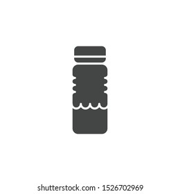 Plastic bottle icon isolated on white background. Beverage symbol modern, simple, vector, icon for website design, mobile app, ui. Vector Illustration