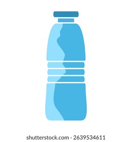 plastic bottle icon, simple flat style, vector illustration symbol sign logo template pictogram, for ui or ux isolated on white for mobile app, editable