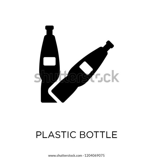 Plastic Bottle Icon Plastic Bottle Symbol Stock Vector (Royalty Free ...