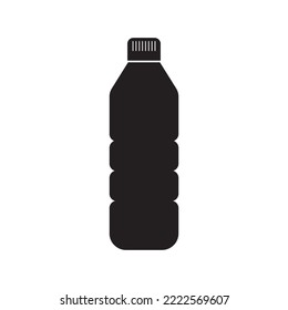 plastic bottle icon vector illustration logo design