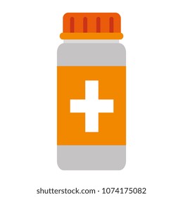 plastic bottle isolated icon