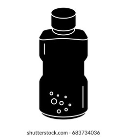 plastic bottle isolated icon