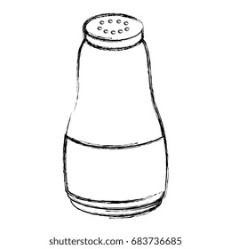 plastic bottle isolated icon