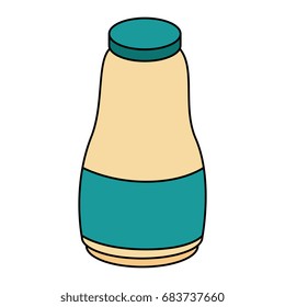 plastic bottle isolated icon