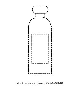 plastic bottle isolated icon