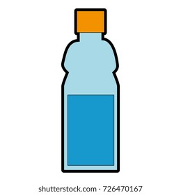 plastic bottle isolated icon