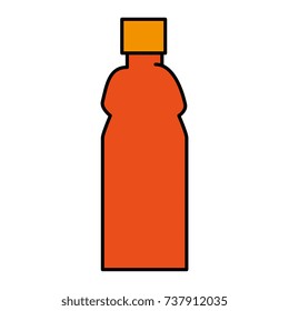 plastic bottle isolated icon
