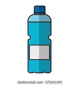 plastic bottle isolated icon vector illustration design