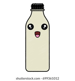 plastic bottle kawaii character