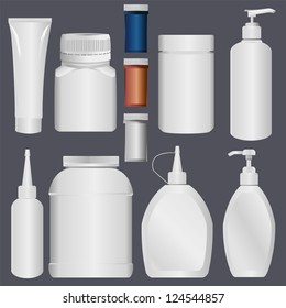 Plastic Bottle and Lotion Plastic Tube