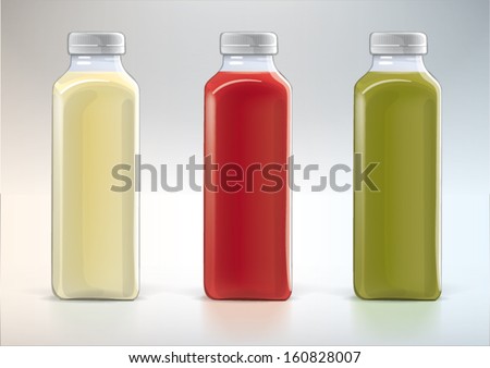 plastic bottle for new design