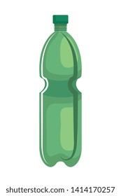 plastic bottle recycle icon vector illustration