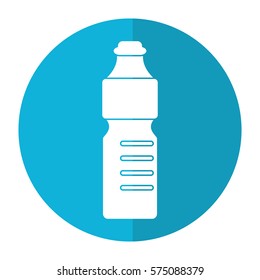 plastic bottle water mineral recycling shadow