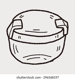 plastic box doodle