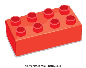 Plastic building blocks