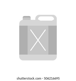 Plastic canister icon