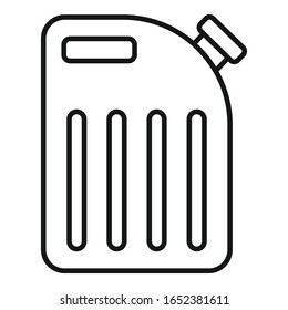 Plastic canister icon. Outline plastic canister vector icon for web design isolated on white background - Powered by Shutterstock - Get 15% off with code: PIKWIZARD15