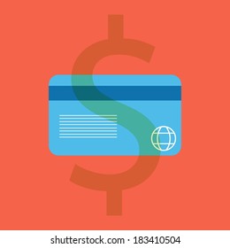 Plastic card icon