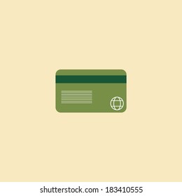 Plastic card icon