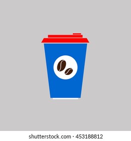 Plastic coffee cup 