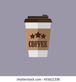Plastic coffee cup 