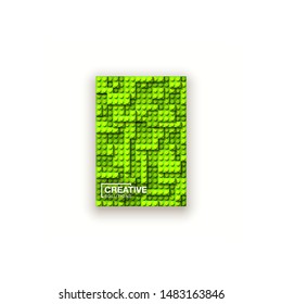 Plastic construction blocks background illustration isolated on white. Plastic bricks wall design banner set. colorful cover template page banner block building constructor realistic different parts
