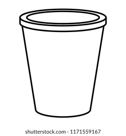 plastic container for fast food