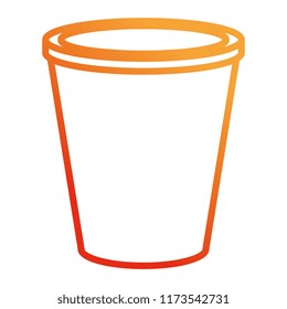 plastic container for fast food