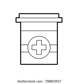 plastic container medicine cross pharmaceutical treatment