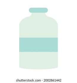 plastic container medicine template isolated icon